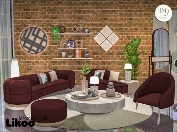Скриншот мода Набор для гостиной Likoo living room